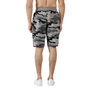 Mens sports Shorts  with a Camouflage colours and Reflective Printed logo