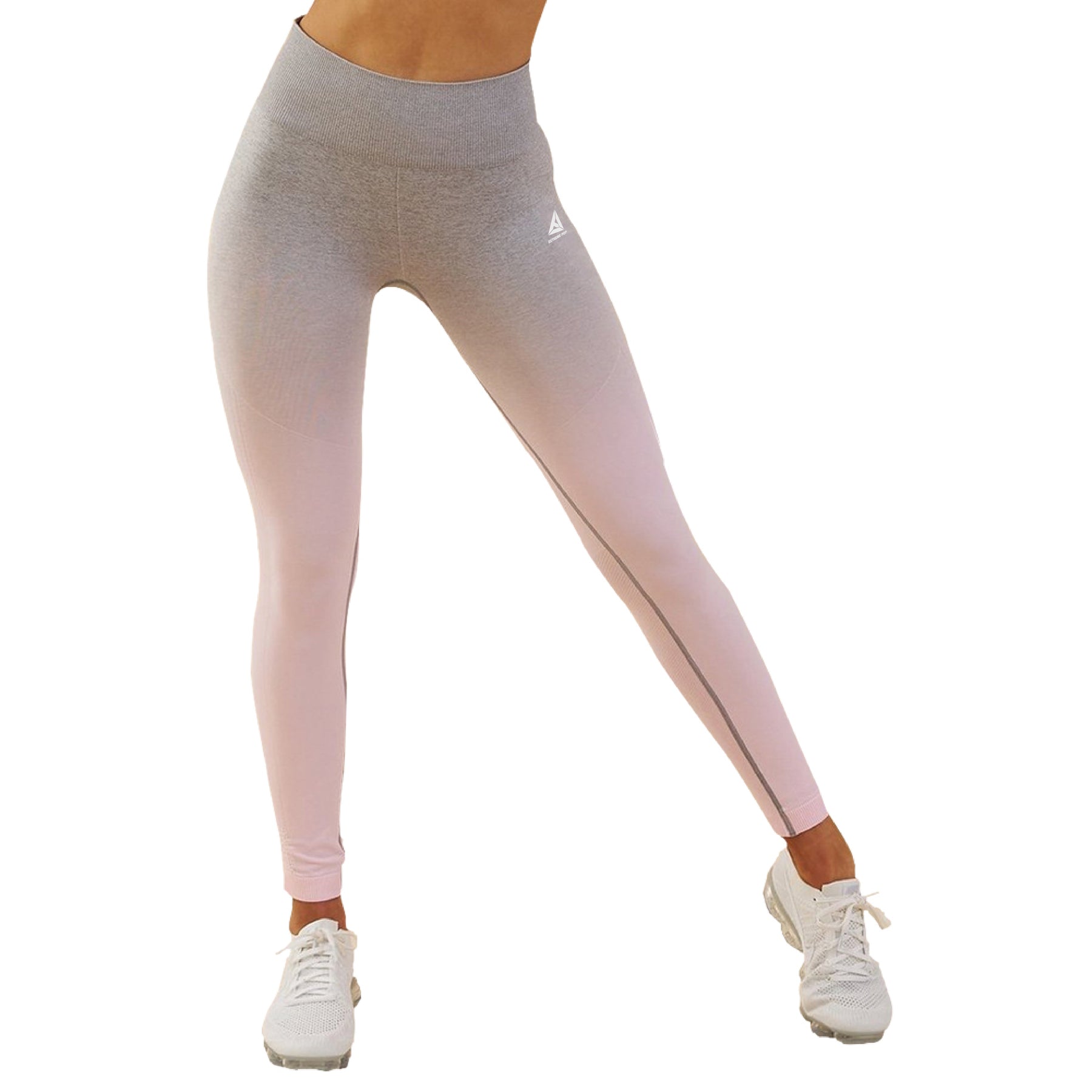 GYMSHARK pink seamless workout leggings model - Depop