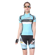 Extreme Pop Womens Cycling Suits 4D Padded Shorts Summer Short Sleeve Riding Jersey Top