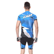 Extreme Pop Mens Short Sleeve Cycling Suits Padded Riding Shorts Quick Dry Biking Jersey
