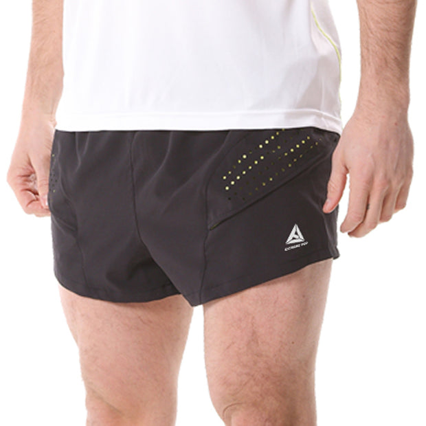 Mens Gym Shorts Quick-Dry Sports Shorts Double Layer Ultralight Athletic Running Briefs