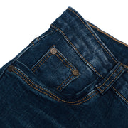 Skinny Distressed Blue Jeans
