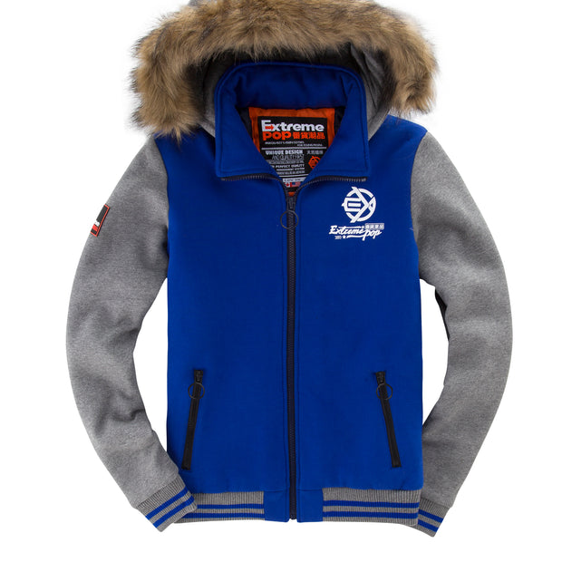Storm Fur Zip-up Hoodie Jacket
