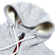 Slub Knit Bond Sherpa Zip-Up Jacket