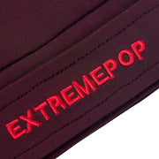 Men's Reflective Print Knit Bond Fleece Jacket size S M L XL Black Red