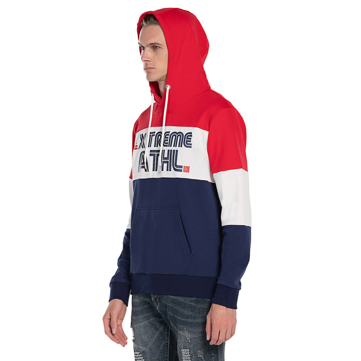 Extreme Pop Mens Hoodie Sweatshirts Jumper size S M L XL CHARCOAL LIGHT GREY RED