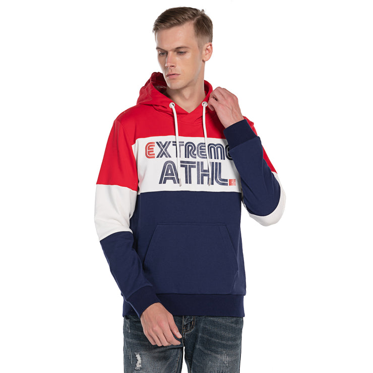 Extreme Pop Mens Hoodie Sweatshirts Jumper size S M L XL CHARCOAL LIGHT GREY RED