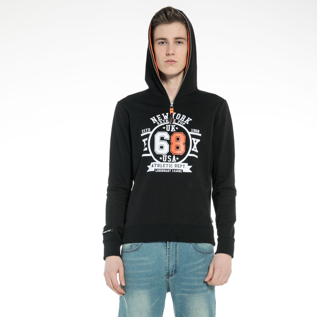 Zip-up Hooded Sweatshirt