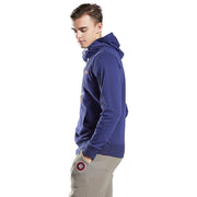 Men's  hooded Sweatshirt with High Neck Tunnel in cotton