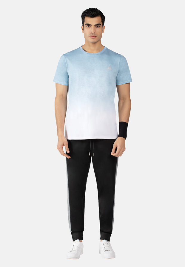 Men's Cotton Short Sleeve Dip-Dyed T-shirts