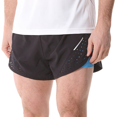 Two-in-One Double-Layer Anti-Glare Sports Shorts Men's Running Training  Elastic Five-Point Basketball Shorts - China Shorts and Sports Wear price