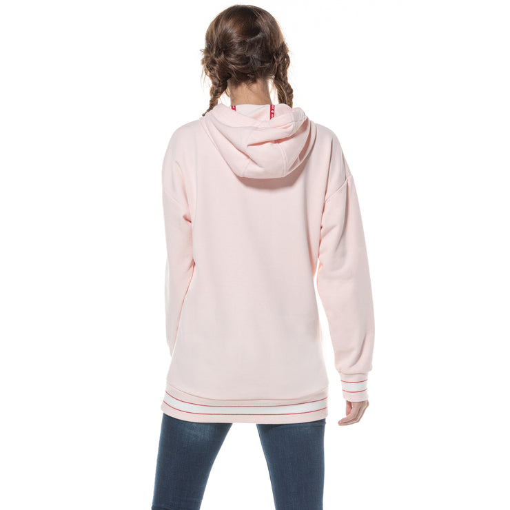 Women'sDrop Shoulder Oversize Hoodie Sweatshirt  S M L XL Pink Black Navy