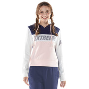 Womens Sports Hoodie Sweatshirt  S M L XL Navy/Red/White Blue/White/Red