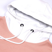 Women's Crop Hoodie Sweatshirt  S M L XL Grey Pink Black