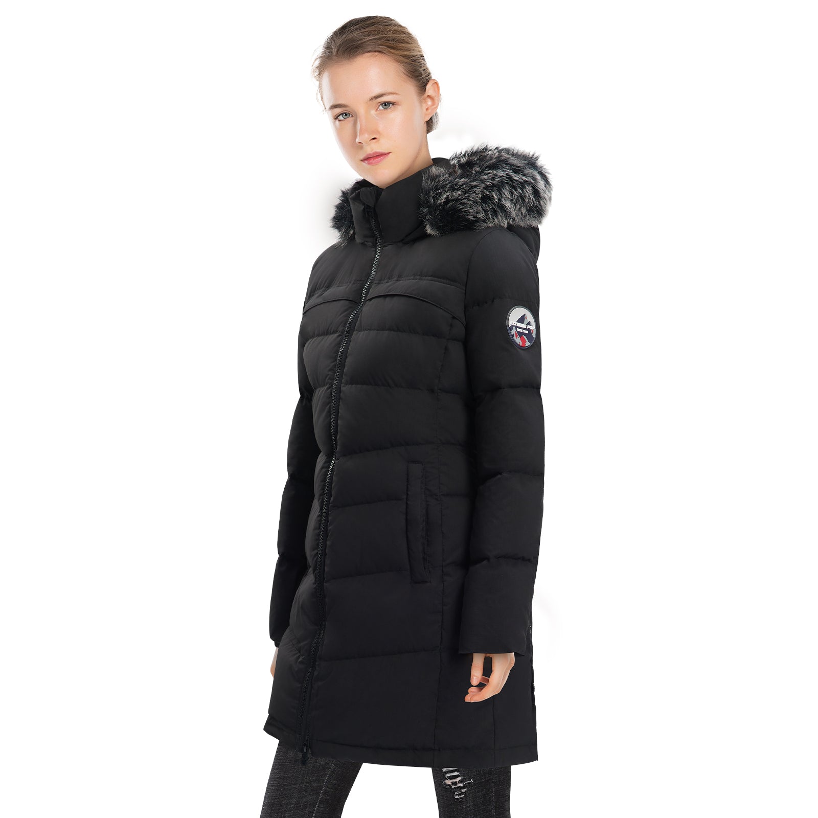 Cederberg women's super goose cheap down jacket