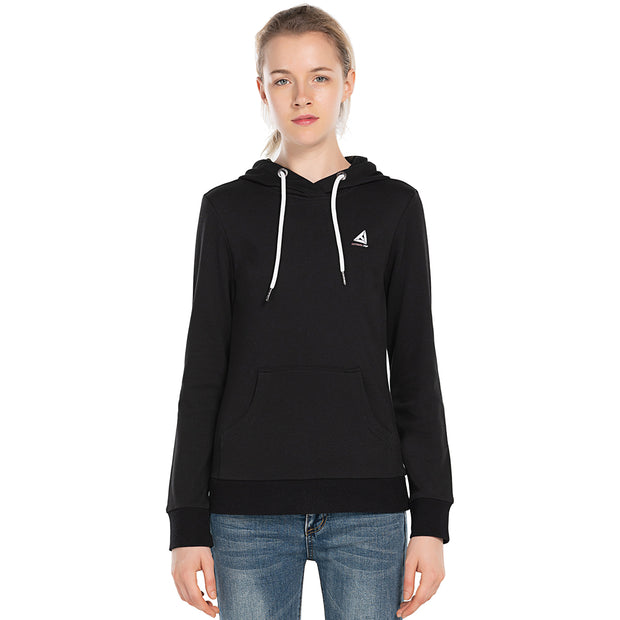 Womens Hoodies Sweatshirts Digital Print Top  S M L XL BLACK GREY