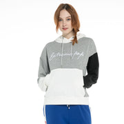 Women's Contrast Colors Hoodie Sweatshirt