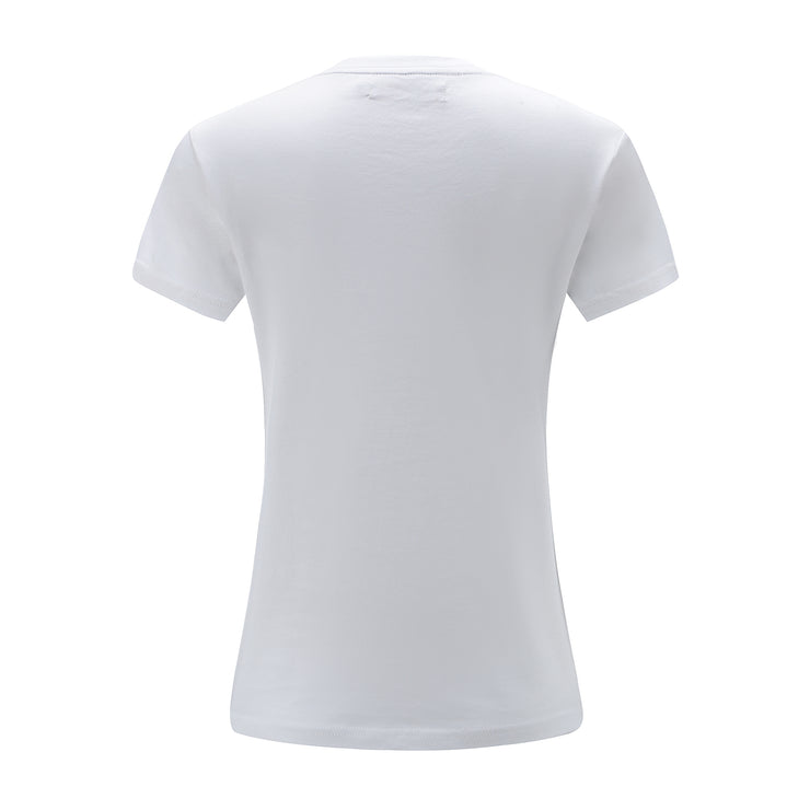 Women's T-shirt in Cotton Jersey Tops & Shirts Tee
